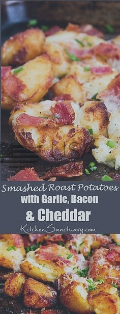 Sides: Crispy Cheddar Bacon Potatoes photo