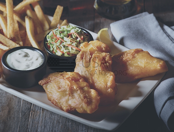 Hand-Battered Fish & Chips photo