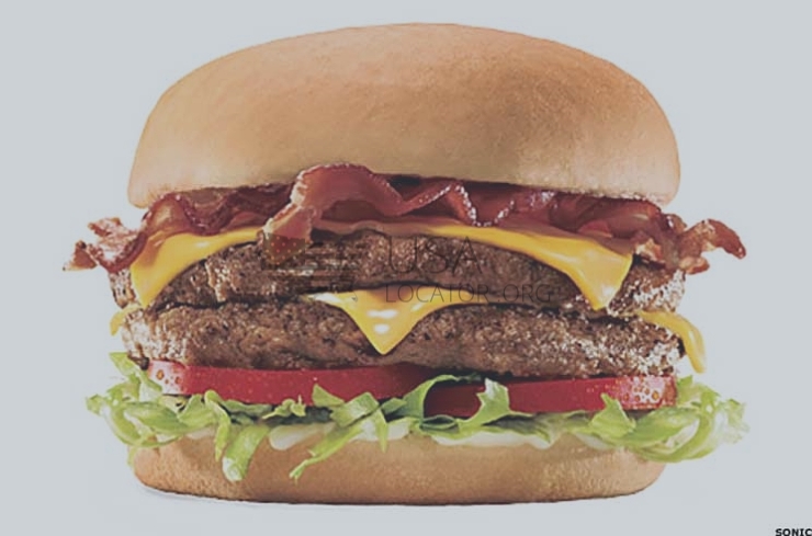 Sonic Bacon Cheeseburger With Mayo photo