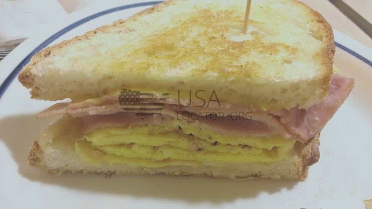 Sandwich, Ham and Cheese Melt photo