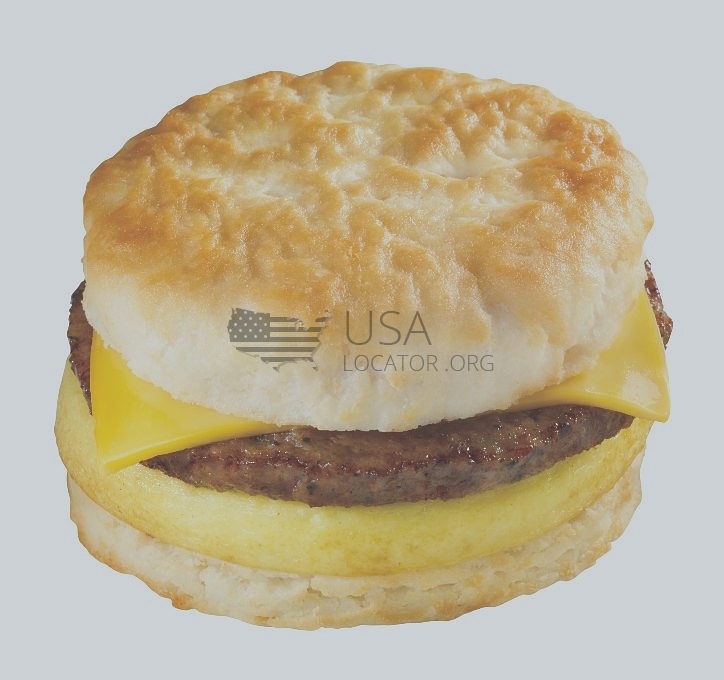 Biscuit Sandwich With Sausage photo