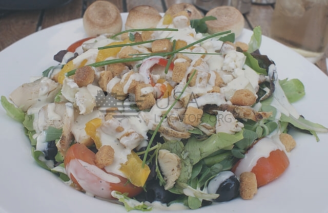 Salad, Chicken photo
