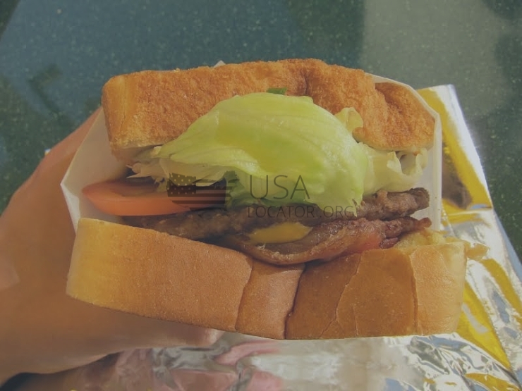 Bacon Cheeseburger Toaster Sandwich photo