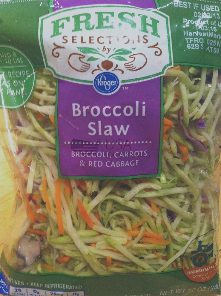 Coleslaw, Broccoli photo