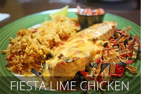 Applebees Menu - Fiesta Lime Chicken