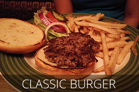 Applebees Menu - Classic Burger