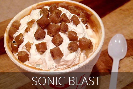 Sonic Menu - Sonic Blast