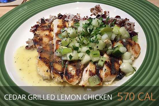 Applebees Nutrition - Cedar Grilled Lemon Chicken